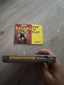 Wrath of the Black Manta Nintendo NES mit Anleitung