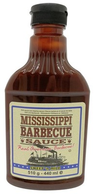 (18,16 EUR/l) Mississippi BBQ Sweet'n Mild 440ml