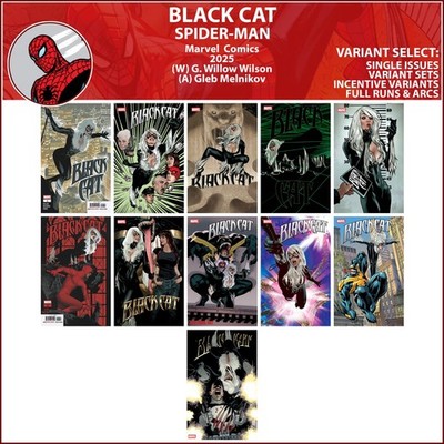 Black Cat (2025) #1 2 3 4 5 6 7 8 9 10 11 Marvel Comics COVER SELECT