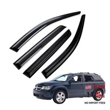Tape on Wind Noise Reduction Rain Guards for 2008 For 2008-2017 Dodge Journey