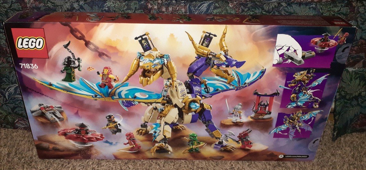 LEGO NINJAGO DRAGONS RISING ARC DRAGON OF FOCUS 869 PIECE BUILDING