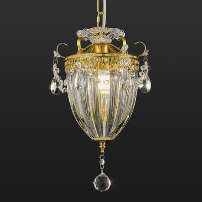 Elegant Gold Crystal Chandelier for Living Room, Dining Room & Entryway