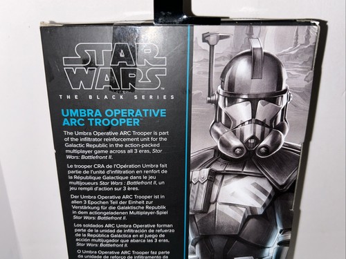 Star Wars The Black Series Umbra Op Arc Trooper 6" Action Fig Gaming Greats #9 - Picture 7 of 11