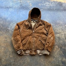 Crazy Rare Vintage Eddie Bauer Corduroy Goose Jacket