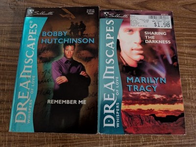 2 Silhouette Dreamscapes Books REMEMBER ME & SHARING THE DARKNESS