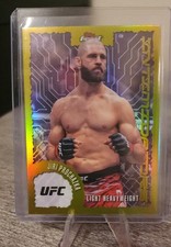 2025 Topps Chrome UFC Jiri Prochazkai Intimidators Gold Refractor