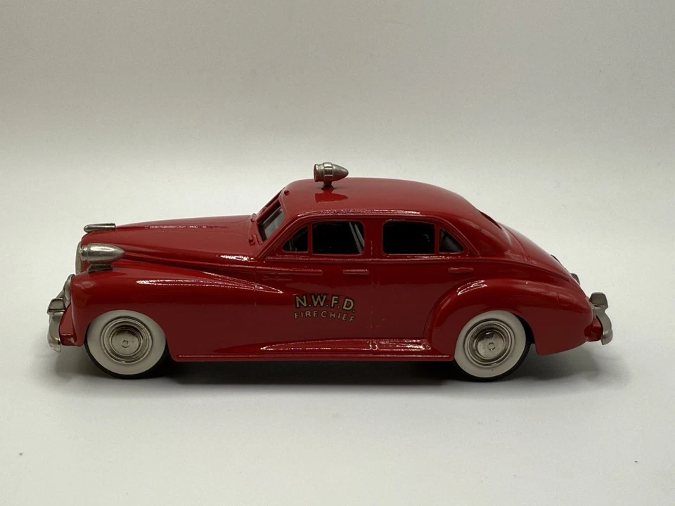 Brooklin Brk18x 1941 Packard Clipper Fire Chief 1991 BRK 18X Pacific Toy Show Foto 4 de 4