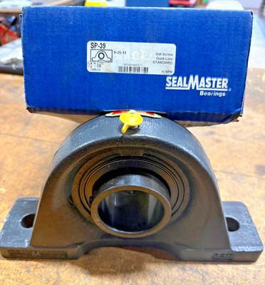 Seal Master SP-39 Pillow Block Bearing 2-7/16'' Bore Gold Line Standard (NEW)