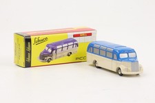 1:90 Schuco Piccolo Mercedes-Benz Bus 0-3500 blu-beige
