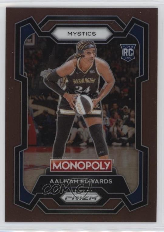 2024 Panini Prizm Monopoly WNBA Brown 145/249 Aaliyah Edwards #13 Rookie RC 0nr3