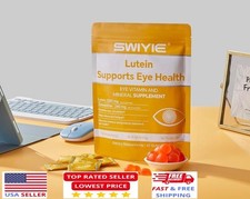 Advanced Eye Health Supplement with Lutein 60 Ct, eye vitamin and mineral 1200mg