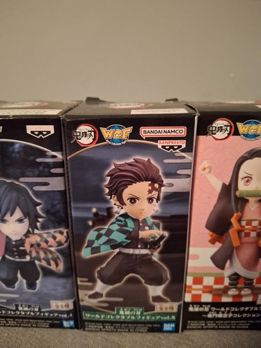BANPRESTO Demon Slayer World Collectable Figure WCF, set of 5 - Picture 5 of 7