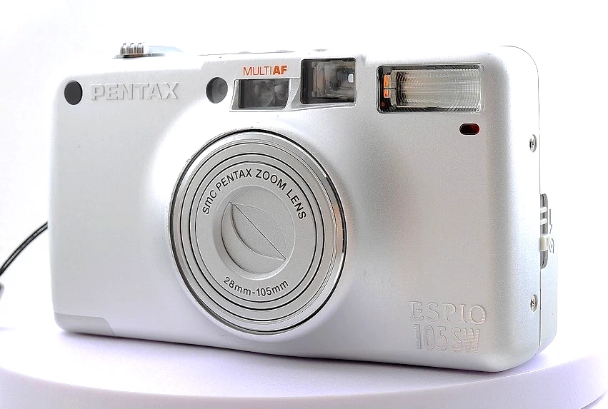 [ALL WORKS / NEAR MINT] PENTAX ESPIO 105 SW Point & Shoot Film Camera from JAPAN - Image 2 of 4