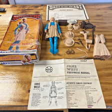 VINTAGE MARX BEST OF THE WEST JANE WEST NEARLY COMPLETE SET WITH BOX PAPERWORK