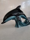 Rare Large 1970s Poole Pottery Dolphin Figurine Iconic Mid Century British Ceram