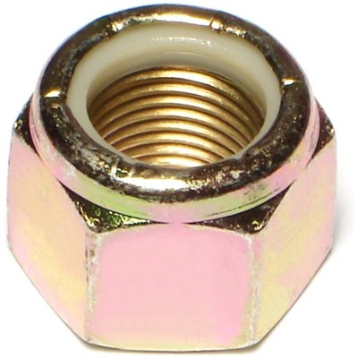014973473792 Grade 8 Fine Lock Nuts, 5/8-18, Piece-25, Yellow