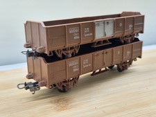 LIMA H0 COPPIA CARRI MERCI Fs 21 RIV SPONDE ALTE 645 646 656  internazionale H0 