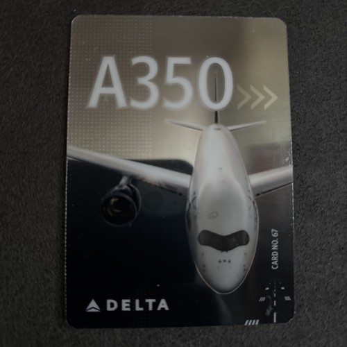2025 Delta Airlines #67 A350 Trading Card