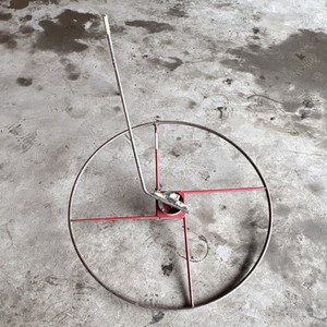 Vintage Land Measuring Wheel, gandy model 25F  
