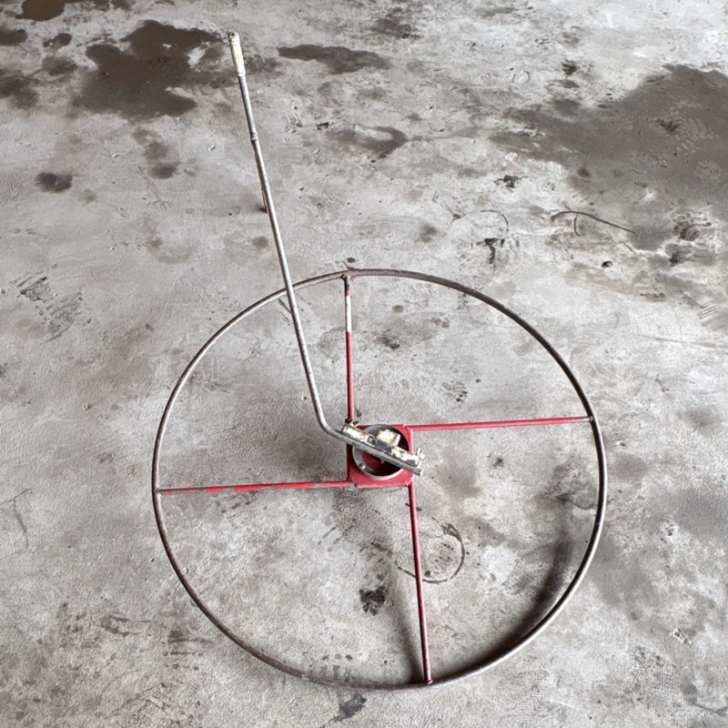 Vintage Land Measuring Wheel, gandy model 25F  