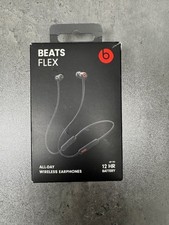 Beats Flex Wireless Earphones   Black   24 Hr Battery Brand New Open Box