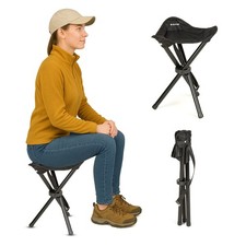 Outtec® Dreibein Klapphocker Angelhocker Klappstuhl Sitzhocker Angel Camping