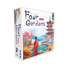 Arcane Wonders Boardgame Four Gardens Boxed Game NM