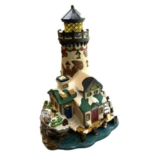 Carole Towne ”The Light at Bonnie's Cove” Holiday Lighthouse 201482