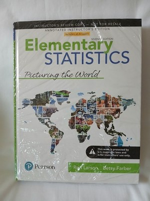 Instructor s 7th Edition, Elementary Statistics, Pearson, Larson, Farber