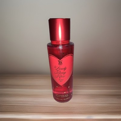 Victoria s Secret Lovely Berry Rose Fragrance Body Mist Spray 8.4 oz New