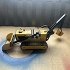 VTG Metal TONKA T6 Track Front End Loader Backhoe Bulldozer USA Steel 70s