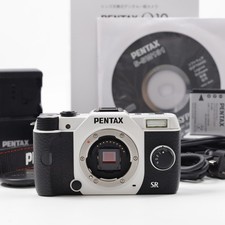 Pentax Q10 Digital Camera Body White ShutterCount:1048  Near Mint  5406P