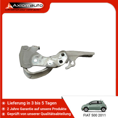   RECHTES MOTORHAUBENSCHARNIER   FIAT 500 II Phase 1 2007-...