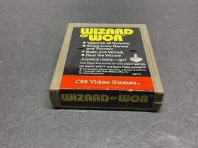 Atari 2600 Wizard Of Wor  Game and Manual  Tested