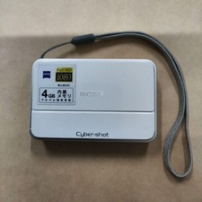 Sony Cyber-shot DSC-T2 White 4GB Digital Camera Used