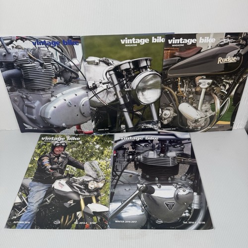 Vintage Bike Motorcycle Magazine Triumph Intl Owners Club Lot Of 41, 1993-2015 - Picture 8 of 9