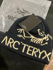 2025 Arc'teryx Bird Head Toque Beanie - Black Wool Hat For Winter - Unisex - NWT