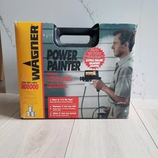 Wagner Power Painter HD8000 Electric Airless Paint Sprayer w/ Case & Accessories