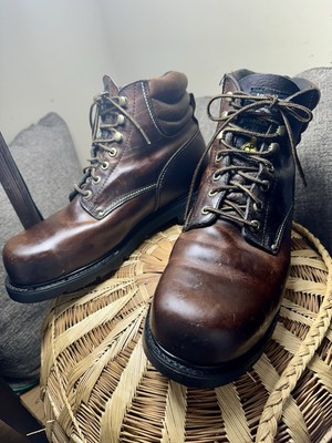 Carolina Safety Toe Work Boots 3596 Mens Size 13 D Brown  display picture 2