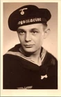 WW2 WWII German Military Wehrmacht Army Photo Postcard Kriegsmarine Navy Soldier
