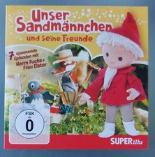 DVD Unser Sandmännchen und seine Freunde 7 Episoden Herr Fuchs Frau Elster Neu !