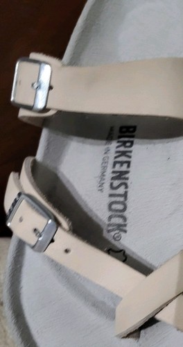 New Birkenstock Mayari Adjustable  Criss-Cross Strap And Toe Loop Size 37/6-6.5 - Picture 3 of 11
