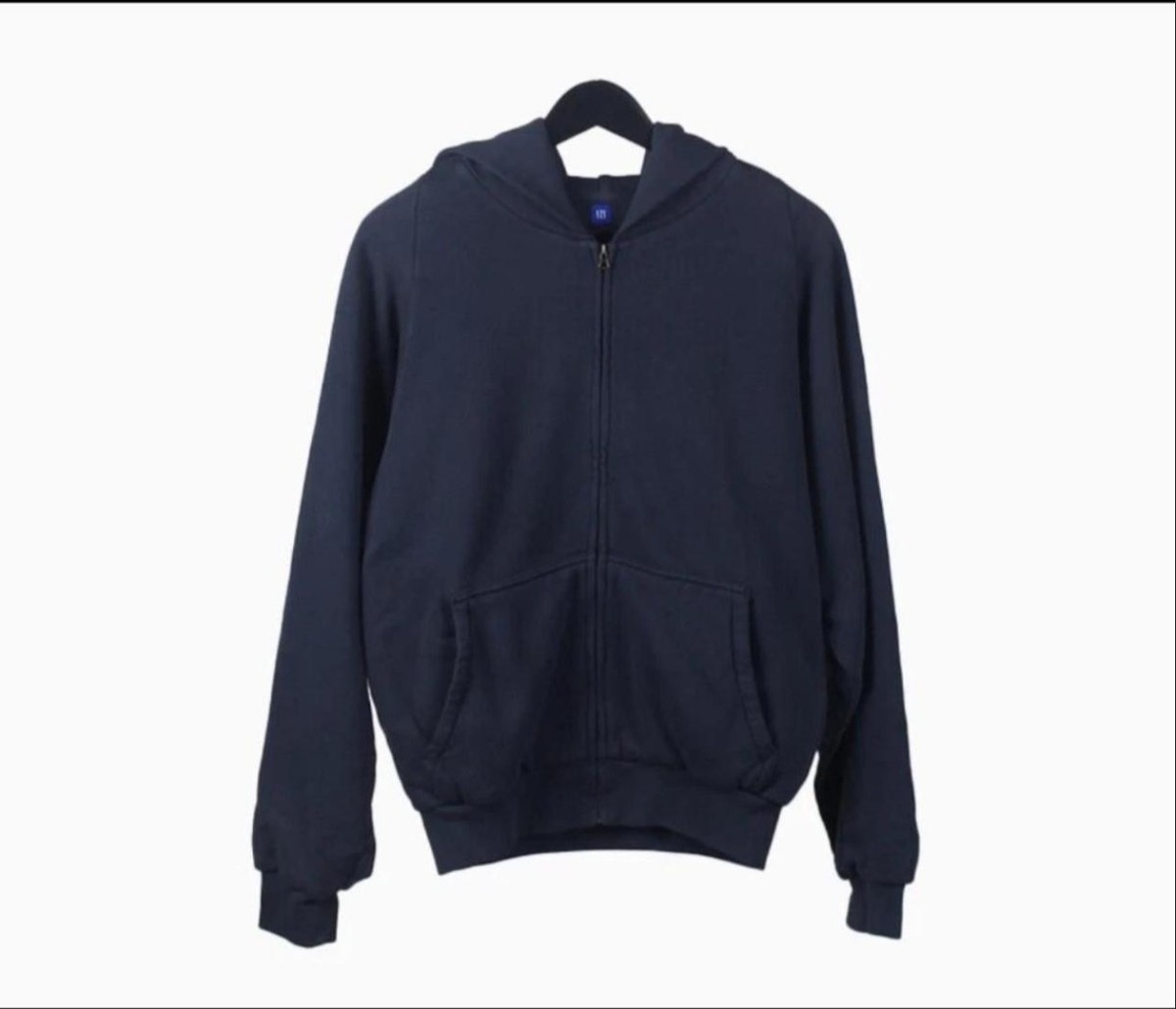 yzy gap パーカー　ネイビー　XL Yeezy Gap Hoodie Mens Size 2XL Navy Blue Zip Unreleased