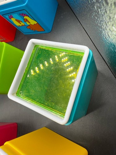 ELC Jungle / Safari Animal Sensory & Stacking Wonder Cubes Play Toy Blocks - Picture 12 of 19