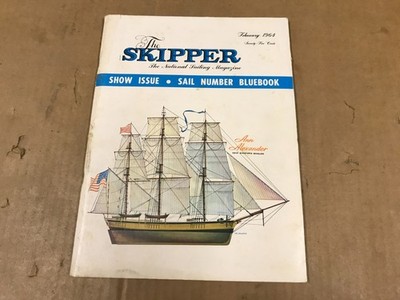 Vintage The Skipper Yachting Magazine - February 1964