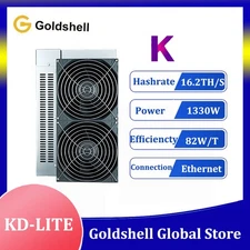 New Goldshell KD LITE 16.2Th/s Asic Miner Home Mining KDA Kadena with PSU