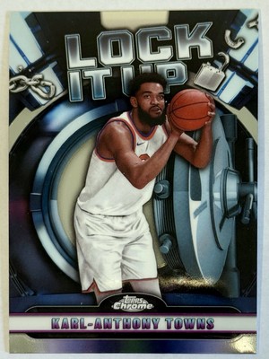2024-25 Topps Chrome - Karl-Anthony Towns - Lock It Up | eBay
