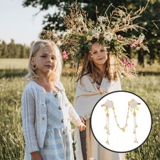 Girls Hairpins Forehead Headdress Hanfu Hair Clip Performance Hair Decor