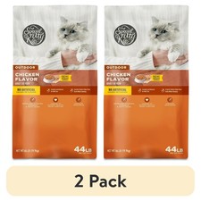 (2 pack) Special Kitty Outdoor Formula Dry Cat Food, 44 lb Bag 0.62 per pound