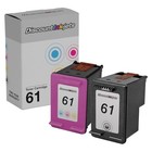 2pk czarno-kolorowy wkład atramentowy do drukarki do HP 61 61 ENVY 4500 e-All-in-One